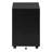 File Cabinet, Rolling Mobile, Storage Drawers, Printer Stand, Office, Work, Black Laminate, Contemporary, Modern