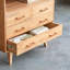 Ley Solid Wood 4 -Drawer Accent Chest