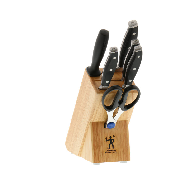 HENCKELS Forged Premio 7-Piece Knife Block Set