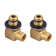 Ensemble d'installation de 2 pour robinets muraux commerciaux, avec raccords de 1/2 pouce NPT