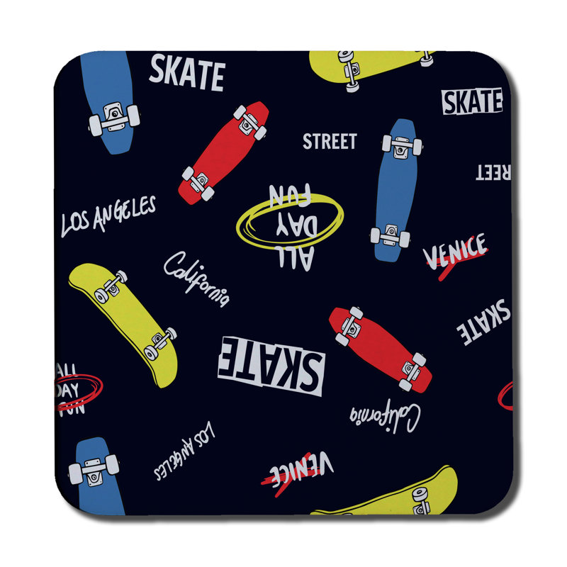 Square 6 Piece Coaster Set