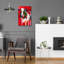 «Cow» par Richard Wallich, art mural en verre acrylique-426202741