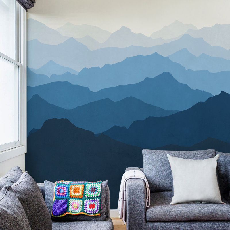 Durkee Mountain 8' L x 24" W Texture Wall Mural