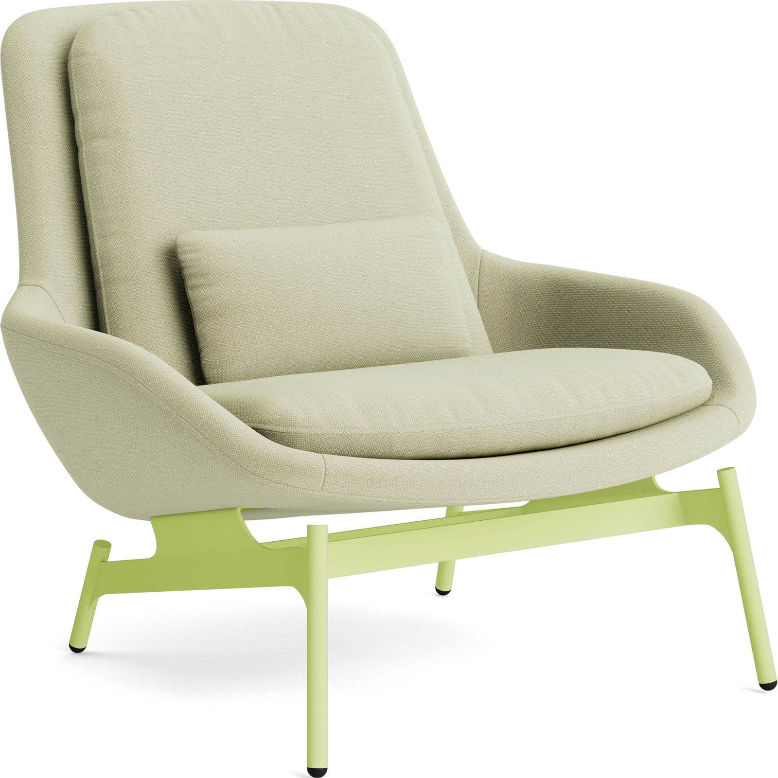 Field Upholstered Accent Chair, Yucca Cotton Blend