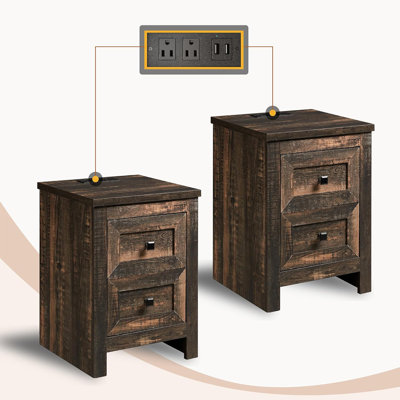Arlina Nightstand by Wade Logan