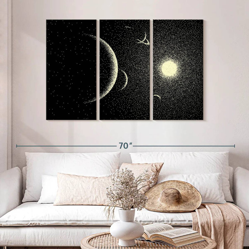 Oberle Star Clusters, 32" H x 50" W