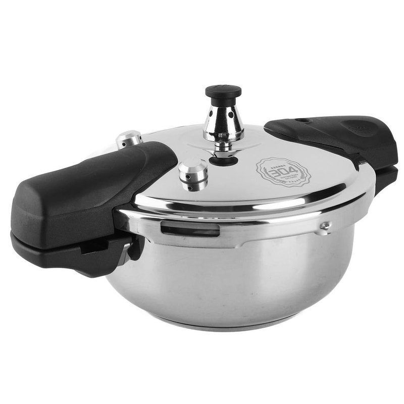 Autocuiseur en acier inoxydable 1,8 L avec soupape de sécurité