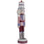 Cake King Nutcracker Christmas Figure - 15" - Pink And Blue