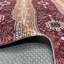 Tapis en coton et chenille de style sud-ouest beige et marocain en coton et chenille-1805378185