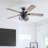 Cypher 52" Ceiling Fan with LED Light