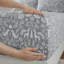 Ensemble de draps 4 pièces - Imprimé faune de sauge d'hiver, 100% flanelle de coton, dimensions luxueuses surdimensionnées jusqu'à une hauteur de matelas de 18 po, douceur supérieure, drap-housse élastique, pré-rétréci