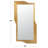 Herbert Metal Flat Wall Mirror