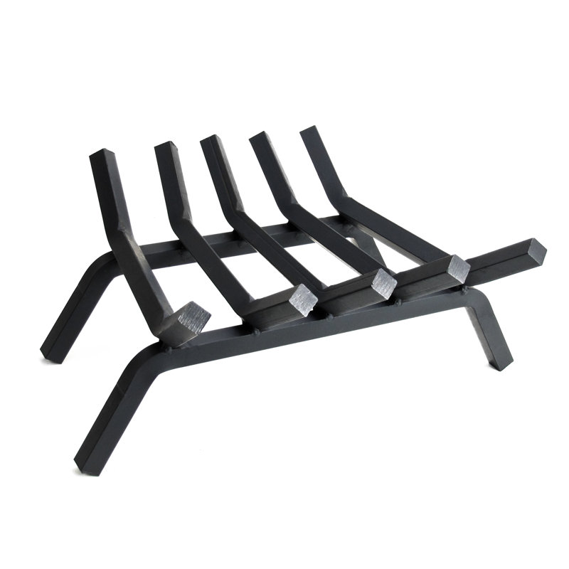 Grille de foyer en acier Datto, 18 po