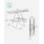 Steel Foldable Gullwing Drying Rack