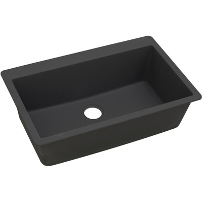 Évier de cuisine à montage sur plan Quartz Classic 33 po x 20-7 / 8 po x 9-7 / 16 po