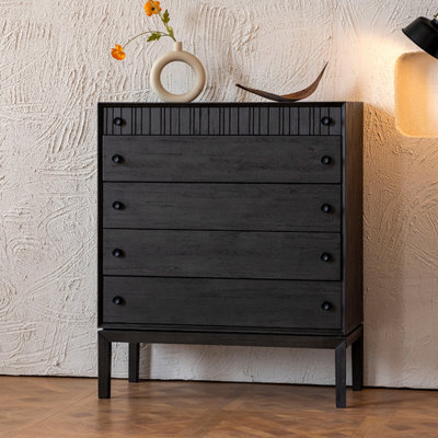 Modern Simple Solid Wood Porch Cabinet Solid Wood Accent Chest