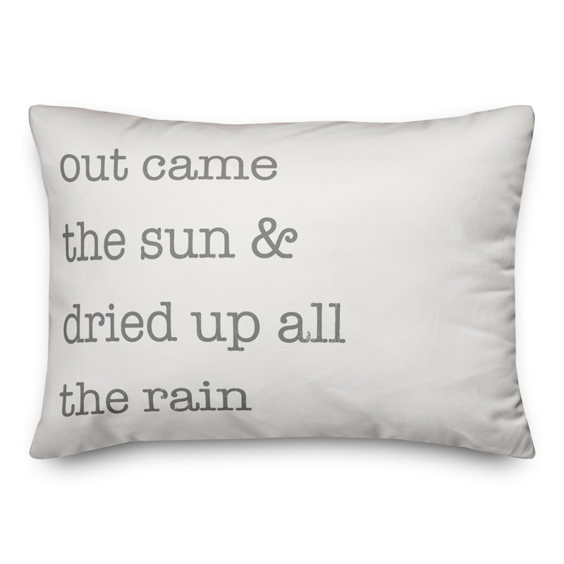  Polyester Lumbar Rectangular Pillow Cover & Insert