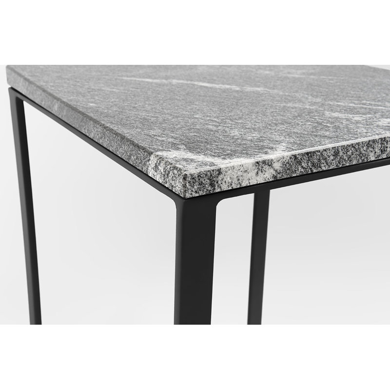 Aiyat Frame End Table, Black