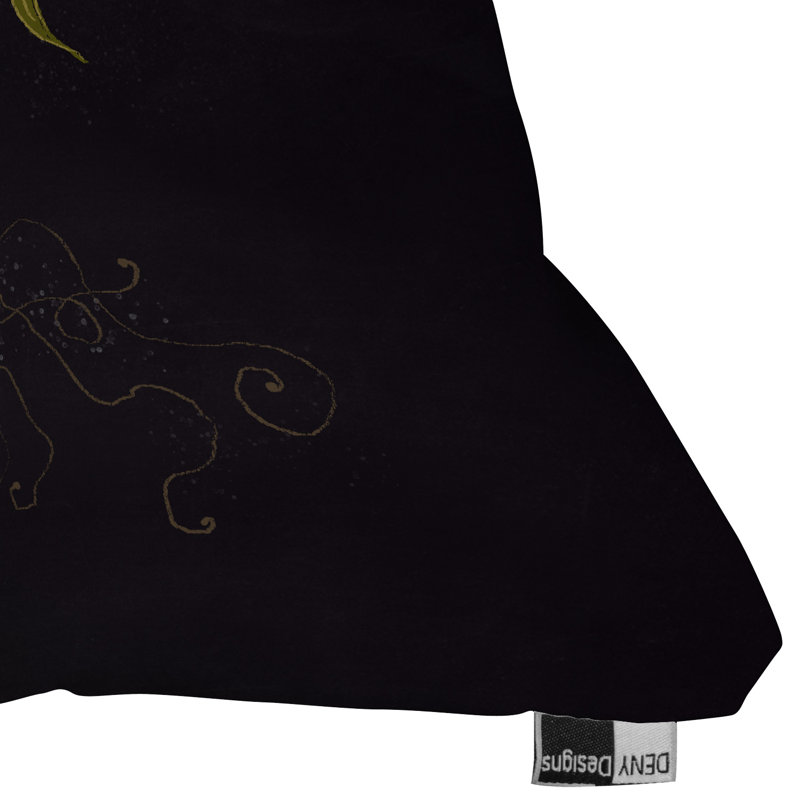 Coussin echinacea, 16 po x 16 po
