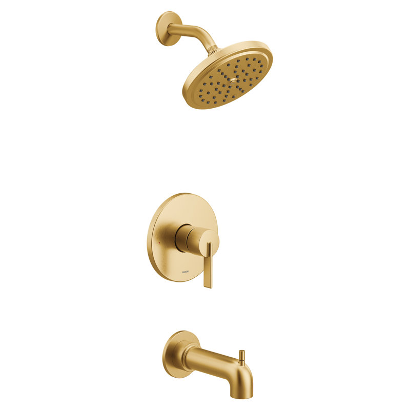 Moen CIa M-CORE Single-Handle Shower Faucet, Valve Required, Brushed Gold
