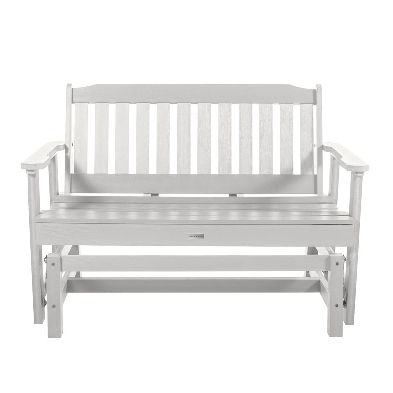 Fauteuil oscillant d'extérieur Lehigh, Blanc