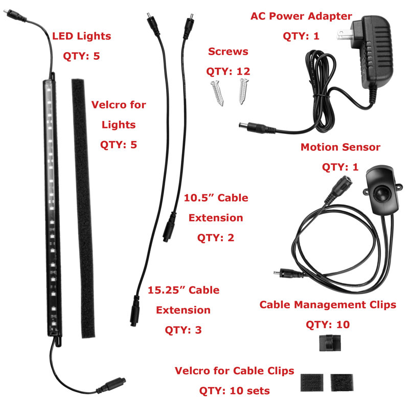 Tracker Safe Plastic Light Kit for Safes