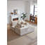 Canapé modulaire Cloud avec méridienne en L et sans assemblage requis-878856037
