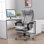 Fauteuil de bureau inclinable à haut dossier Vinsetto Massage