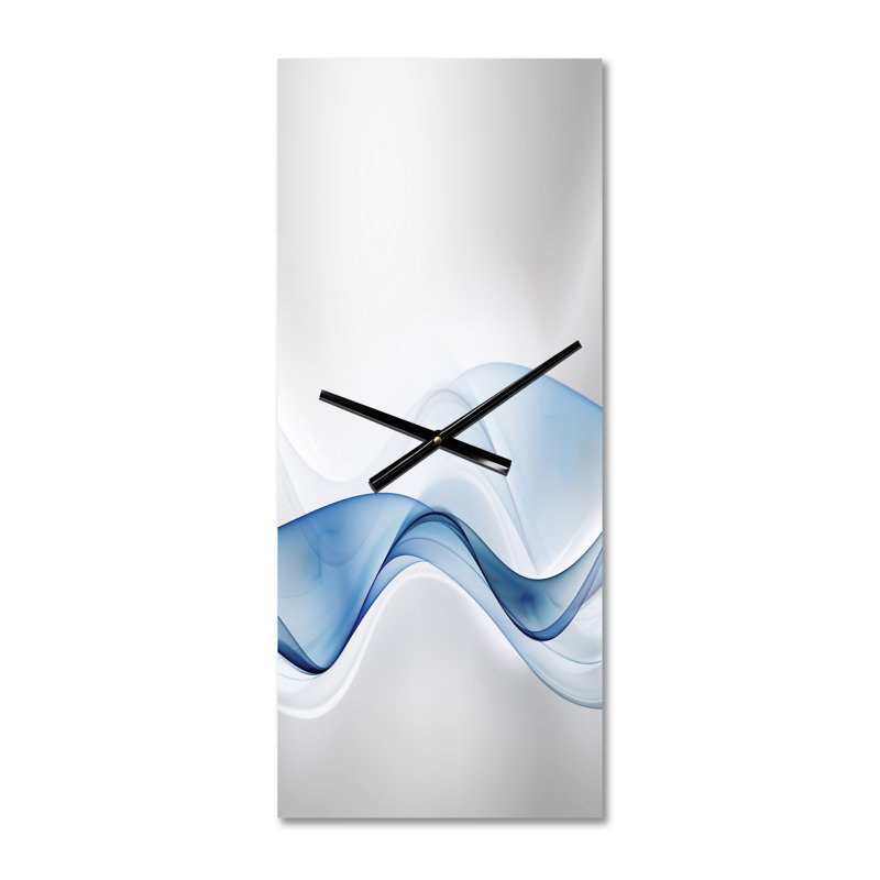 Horloge murale moderne 3D Wave of Water Splash, Grand