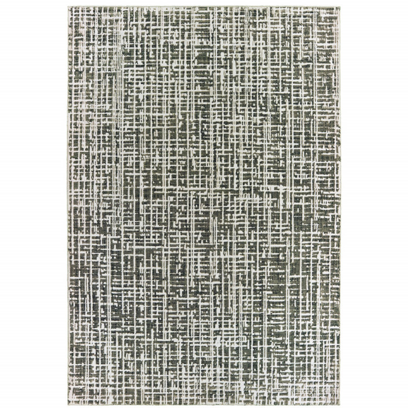 Messier Abstract Indoor Rug, Rectangle 9'10" x 12'10"