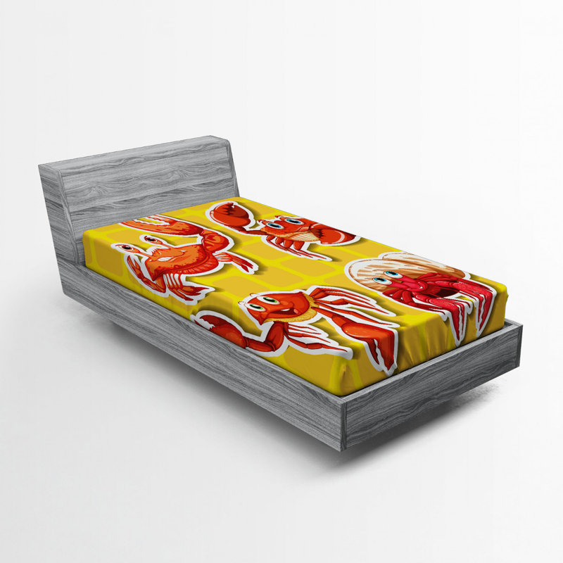 Drap-housse crabes, Drap-housse simple TG