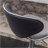 Masaccio Velvet Upholstered Adjustable Swivel Barstool, Set Of 2, Gray