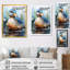 «Blue Duck», aquarelle-516693277-516693282