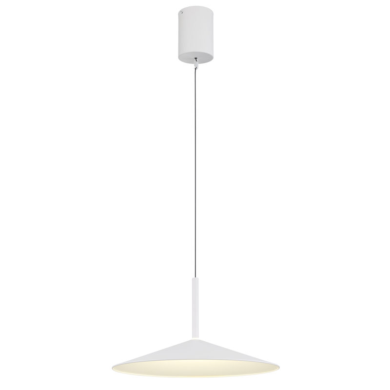 Neilsen 1 - Light LED Pendant, Matt white