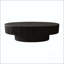 Table basse ovale avec rangement caché-1484184409