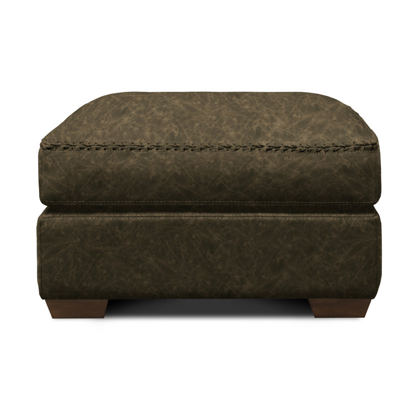 City Cowboy Ottoman, Graphite (Coyote), Nutmeg