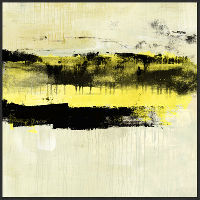 «Heiden» par Christopher Kennedy, peinture sur toile à cadre flottant