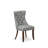 3 Piece Dining Set Includes a Rectangle Kitchen Table with Removable leaf and 2 Upholstered Chairs, Mahogany-1527438833