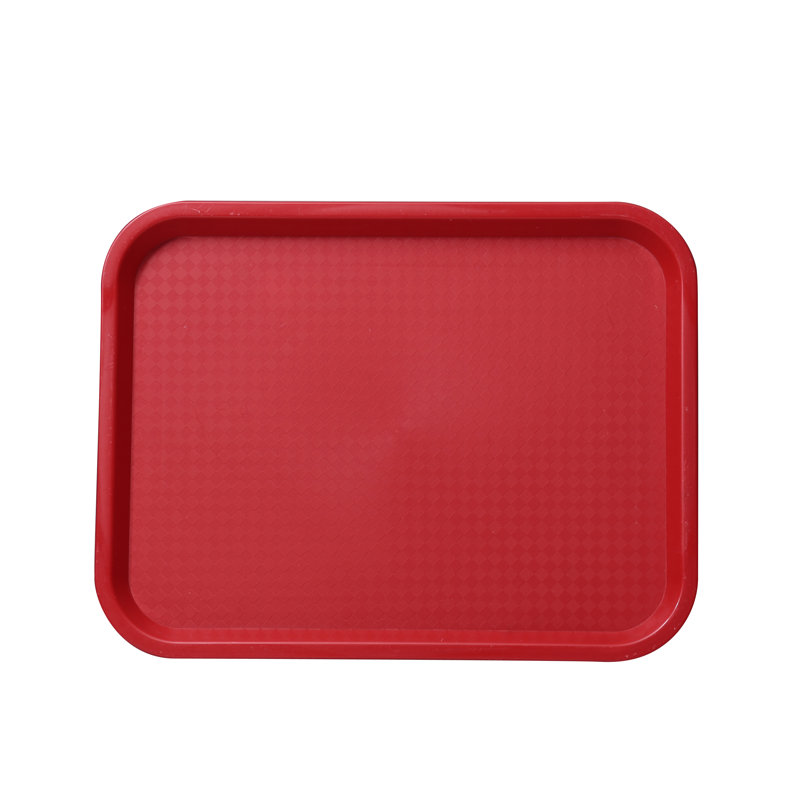 Yanco Plastic Tray, Red