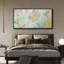 «Abstract Botanical Mid Century Shape», reproduction d'aquarelle sur toile encadrée sur toile-98042285-111176739