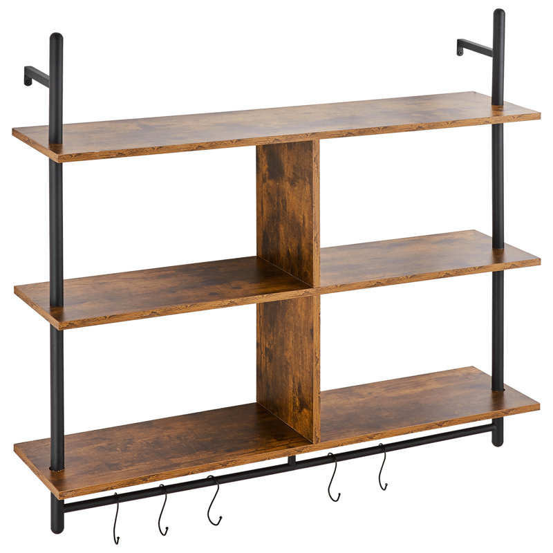 3 Piece Square Floating Shelf