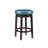 Baylis Swivel Upholstered Stool with Solid Wood Frame-853509555-827600398