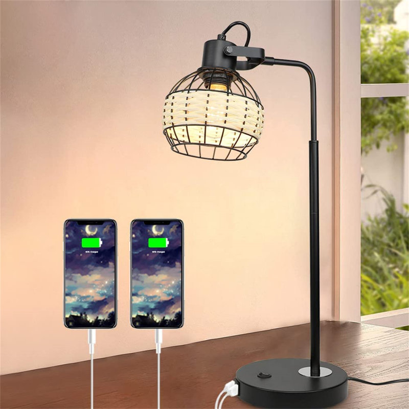 Cramden Metal USB Desk Lamp