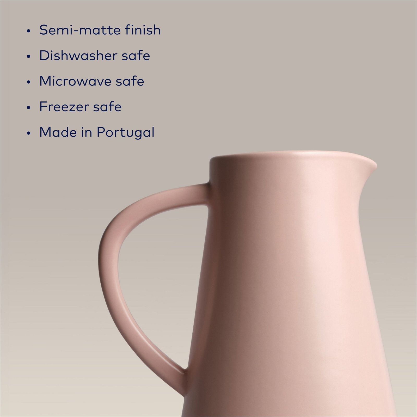 Year & Day Ceramic Pitcher, Daybreak