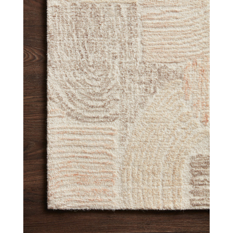 Manon Wool Abstract Indoor Rug, Rectangle 9'3" x 13'