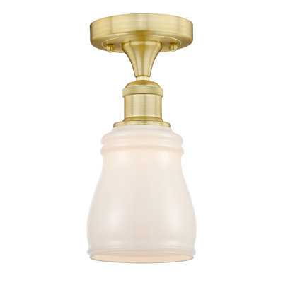Makemson Glass Semi Flush Mount
