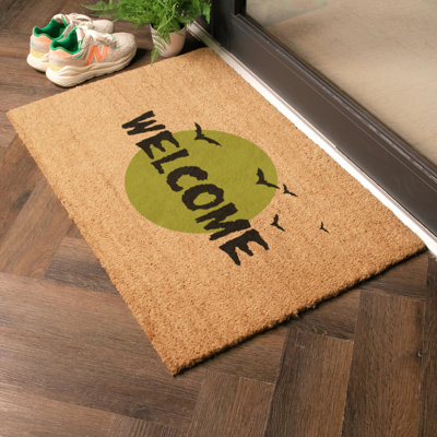 Rithul Non-Slip Animal Print Outdoor Doormat