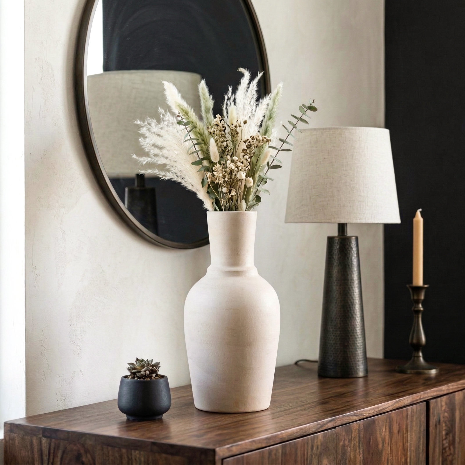 Tribune Terracotta Table Vase