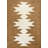Norwell Minimalist Geometric Machine-Washable Terracotta/Cream Rug-843905217