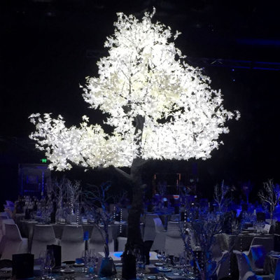 110'' LED Lighted Trees & Branches